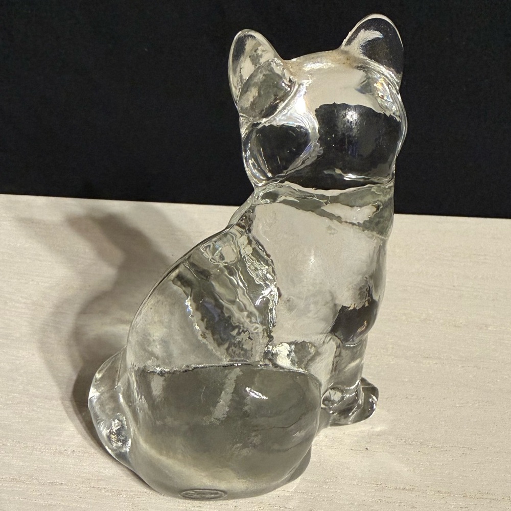 Fenton Crystal Cat - Picture 3 of 4